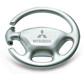 LLAVERO METALICO VOLANTE             MET GRABADO L