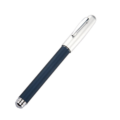 ROLLER BALL PROGRESSIVE AZUL CON PLATA